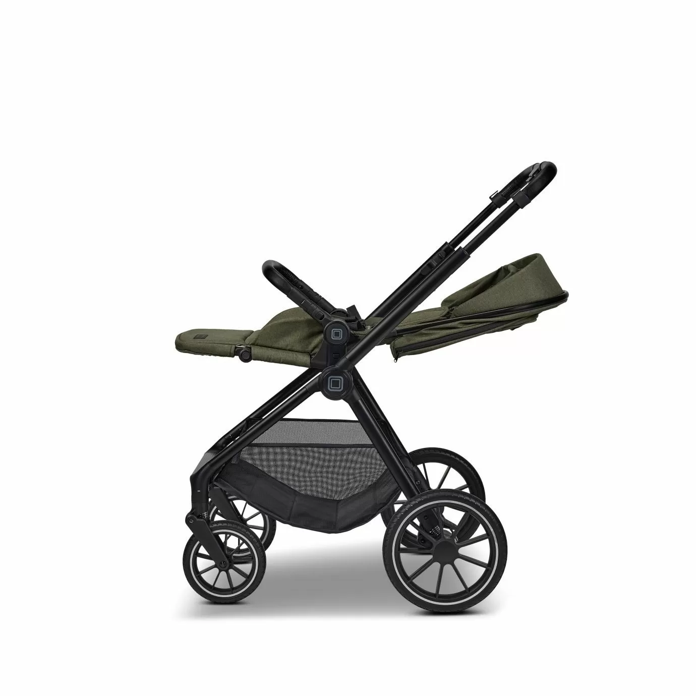 Коляска детская 2в1 Clicc moss/melange 2025