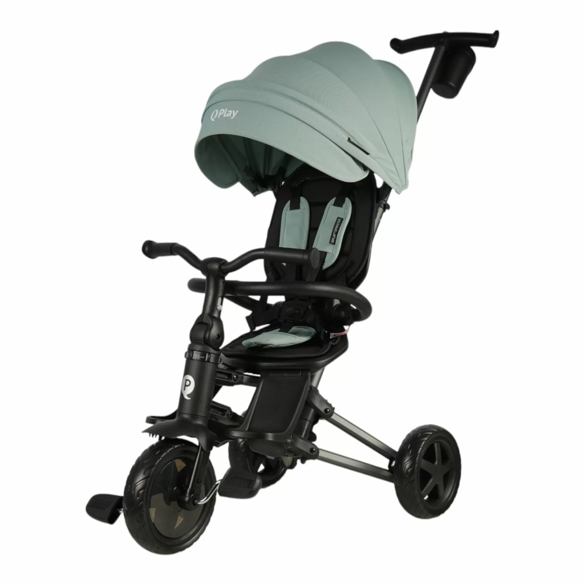 Велосипед трехколесный Qplay S700-16 Sprinter Mint (EVA/Graphite)