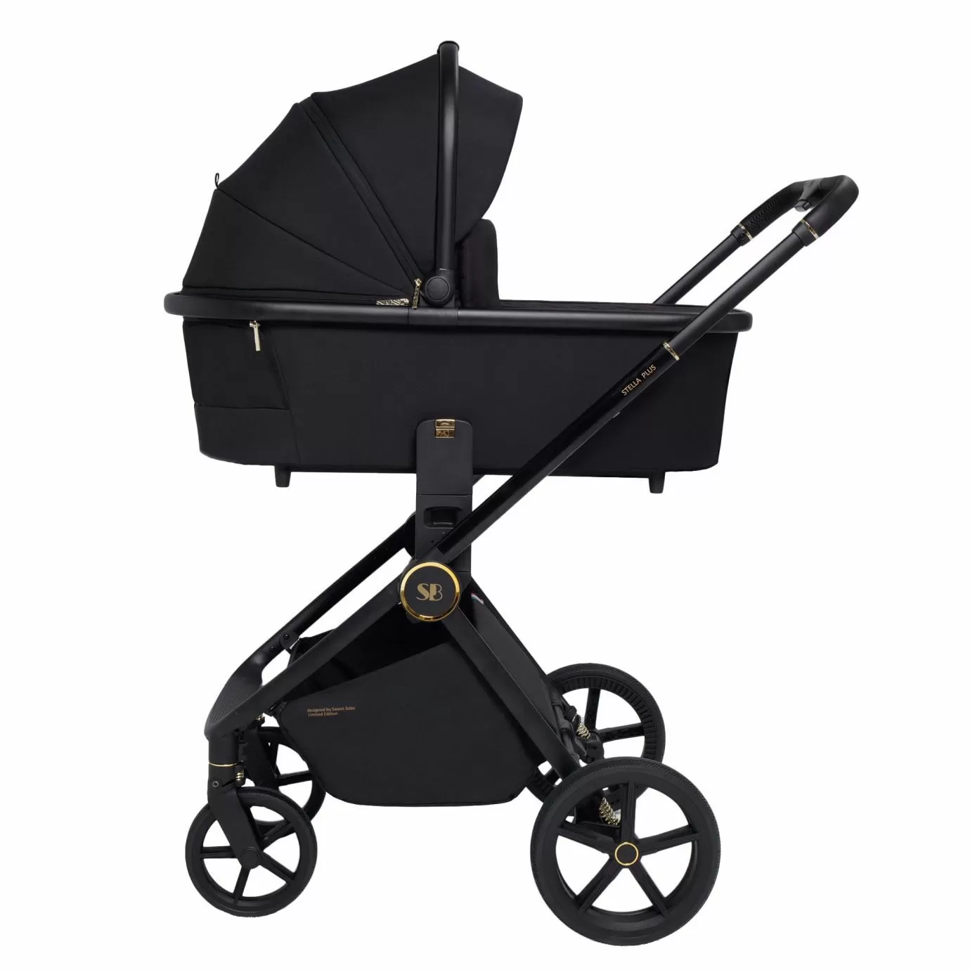 Коляска Sweet Baby Stella Plus Black