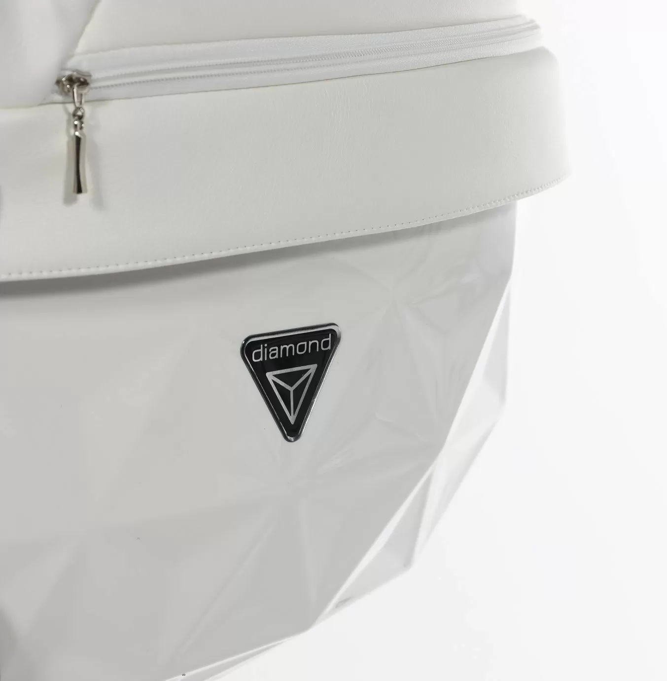 Коляска Junama Diamond Individual V3 white/silver