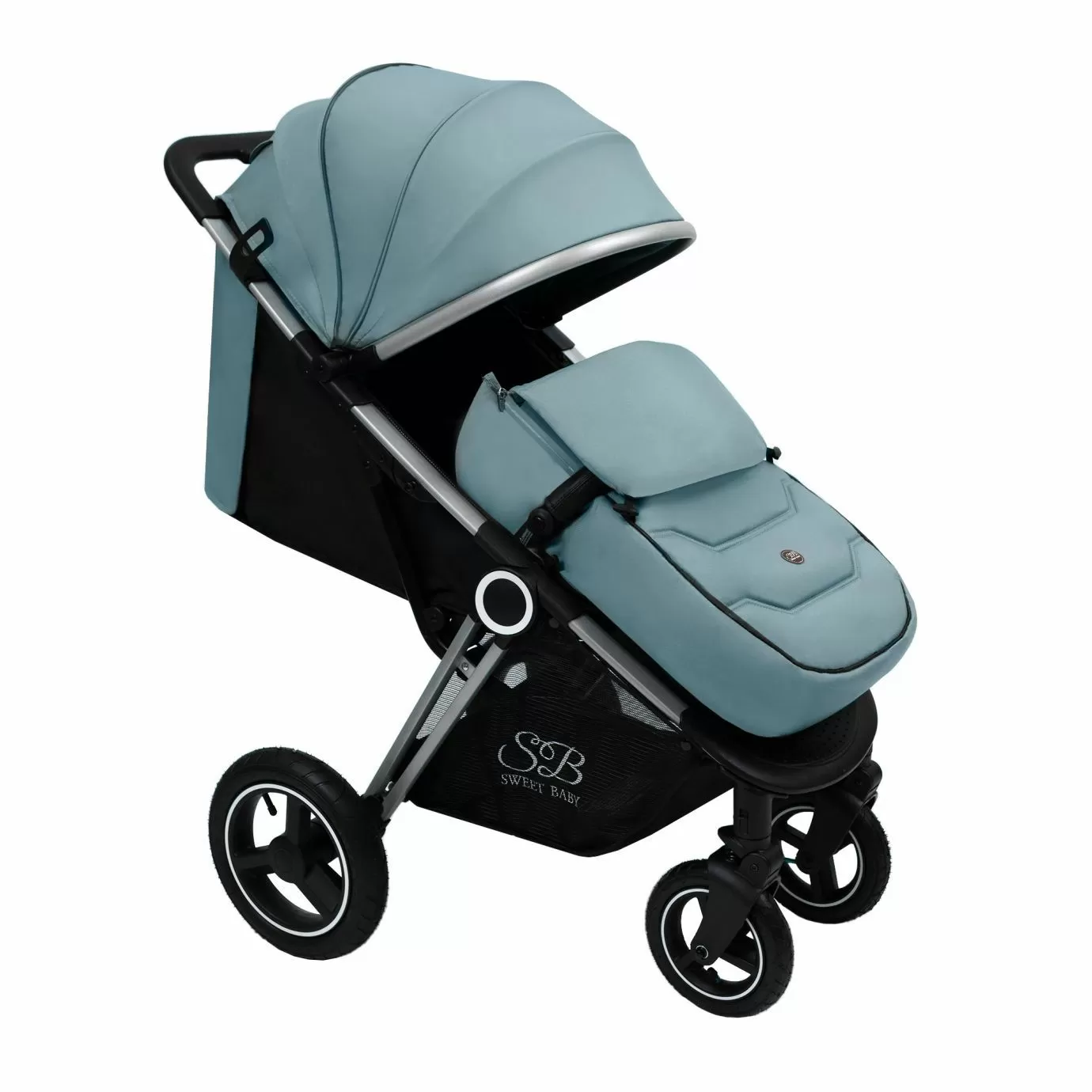 Прогулочная коляска Suburban Compatto Light Green (Air)