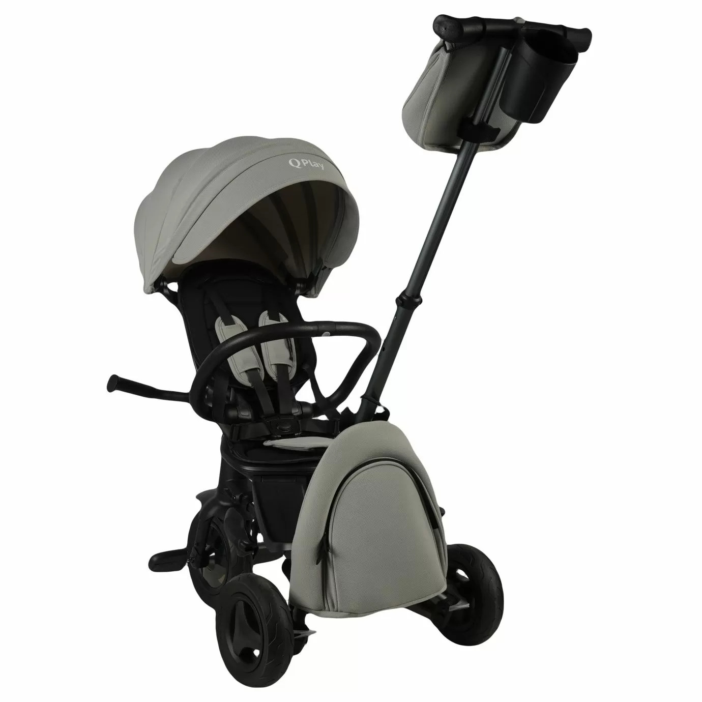 Велосипед трехколесный Qplay S700-17 SPRINTER SL Grey (Rub/Graphite)