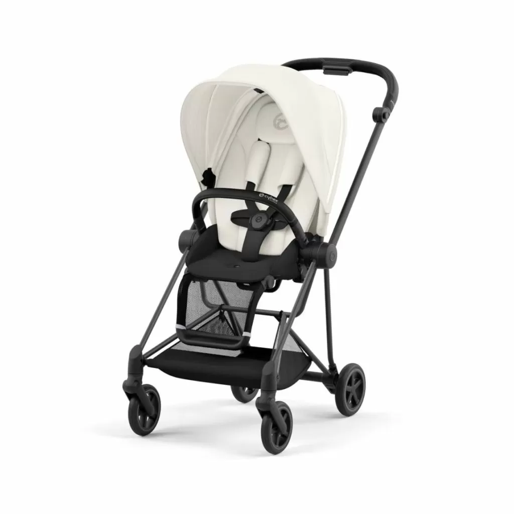 Cybex Mios III Прогулочная коляска, Matt Black, All White