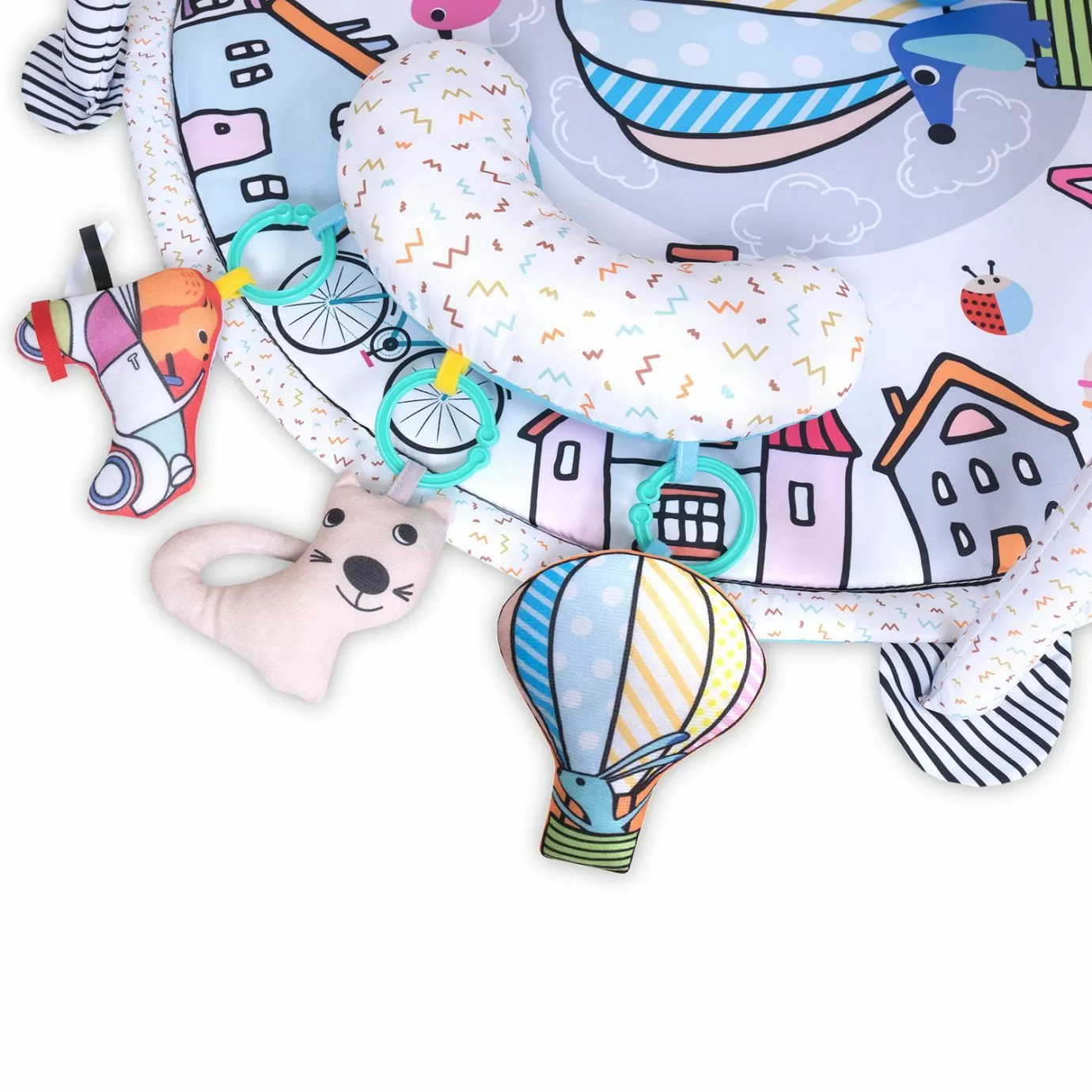 Развивающий коврик NUOVITA PICCOBINE GENIO G1,полет