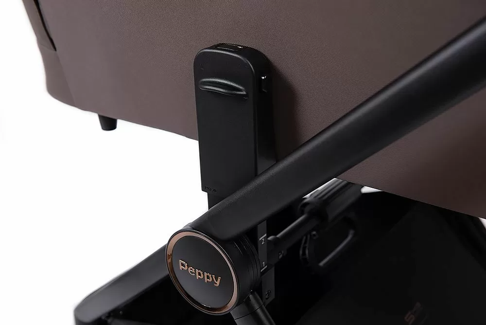 Коляска детская Peppy Monaco рама черная