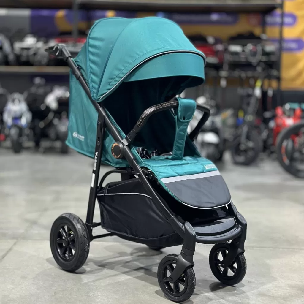 Прогулочная коляска luxmom v1 бирюзовый