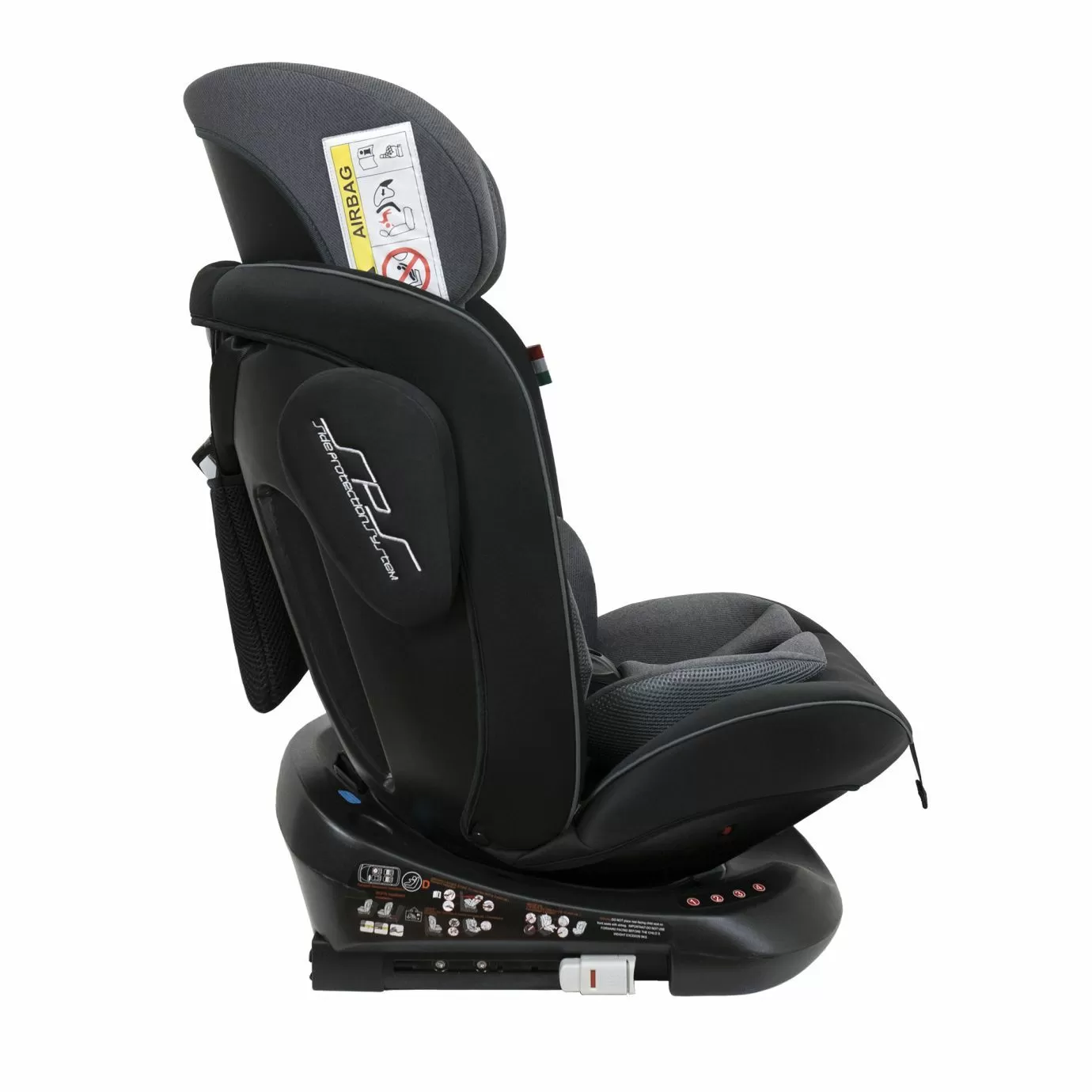 Автокресло группа (0-36) Crosstour 360 SPS Isofix Grey/Black
