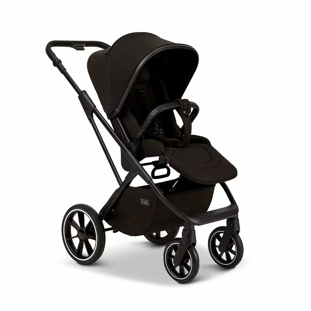 Коляска Moon Piu 2 в 1 Black 2024