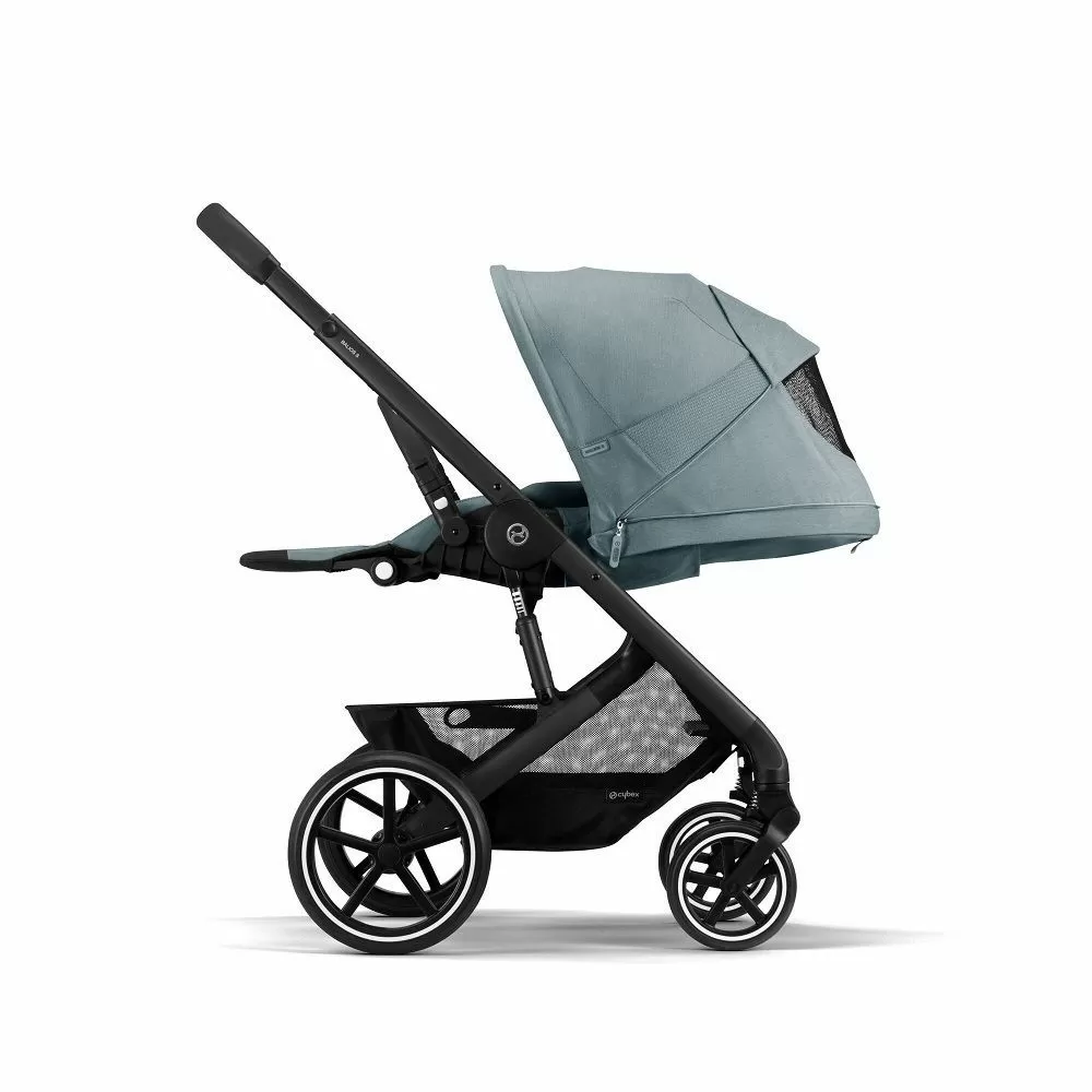 Коляска 3 в 1 Cybex Balios S Lux New 2023 шасси Black