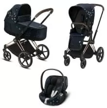 Детская коляска Cybex Priam III 3 в 1 FE Jewels of Nature