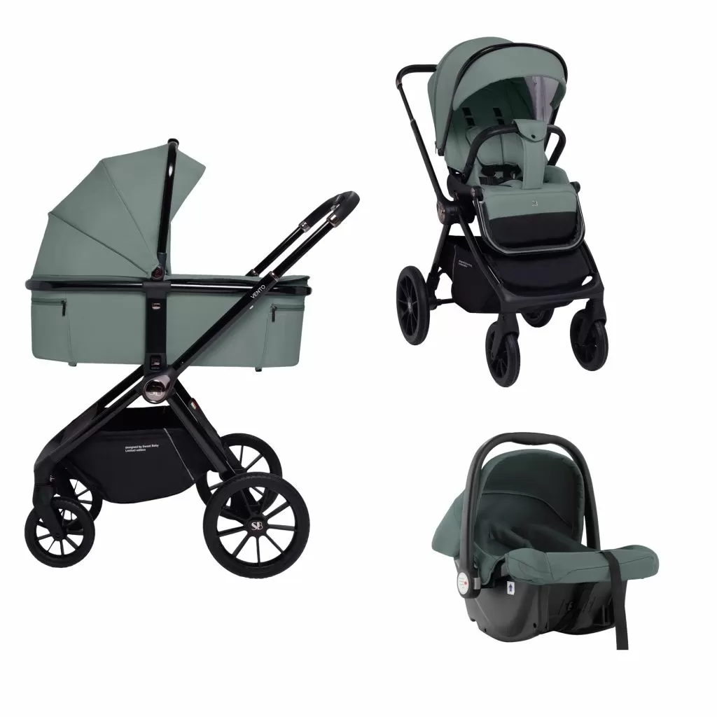 Коляска 3в1 Sweet Baby Vento Green