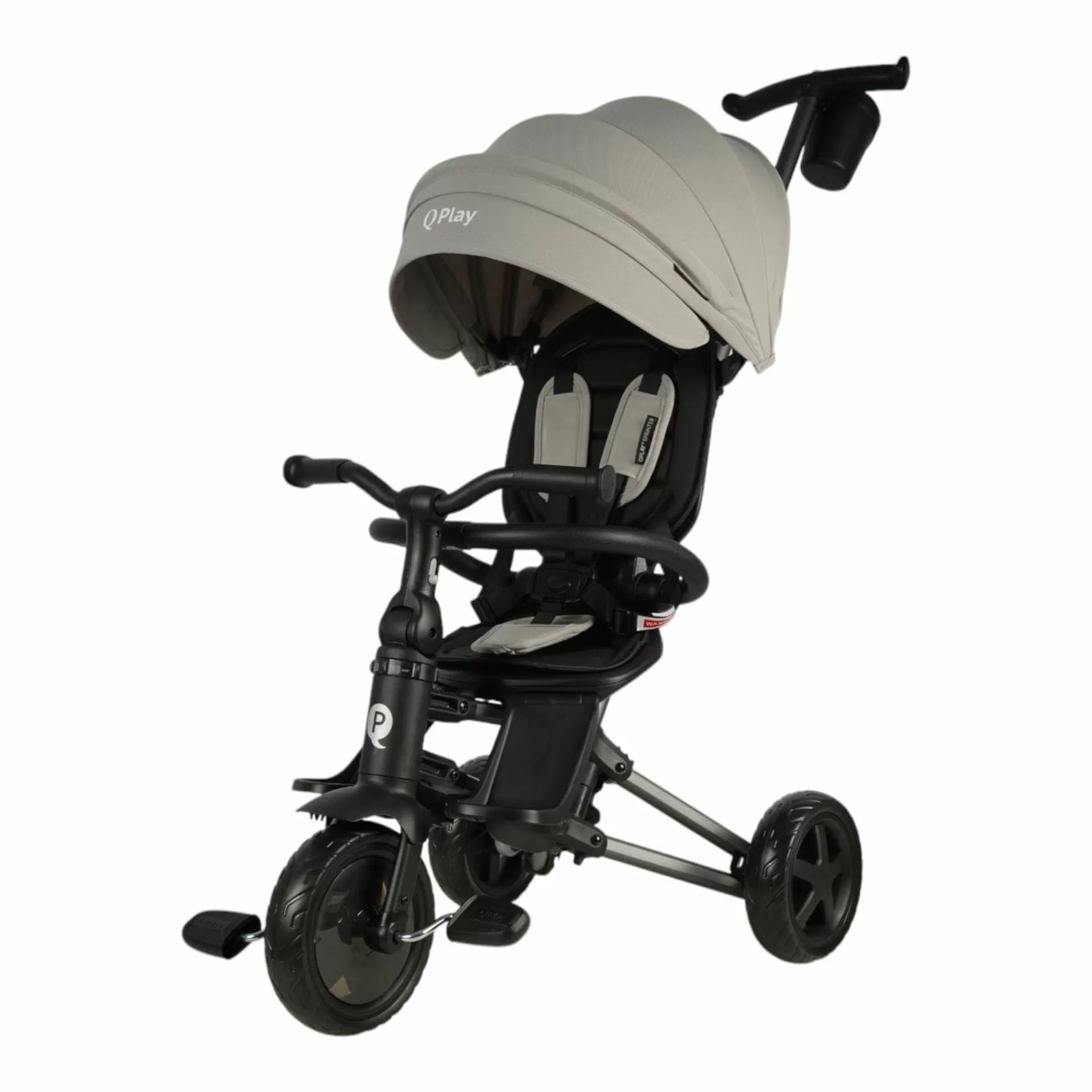 Велосипед трехколесный Qplay S700-16 Sprinter Grey (EVA/Graphite)