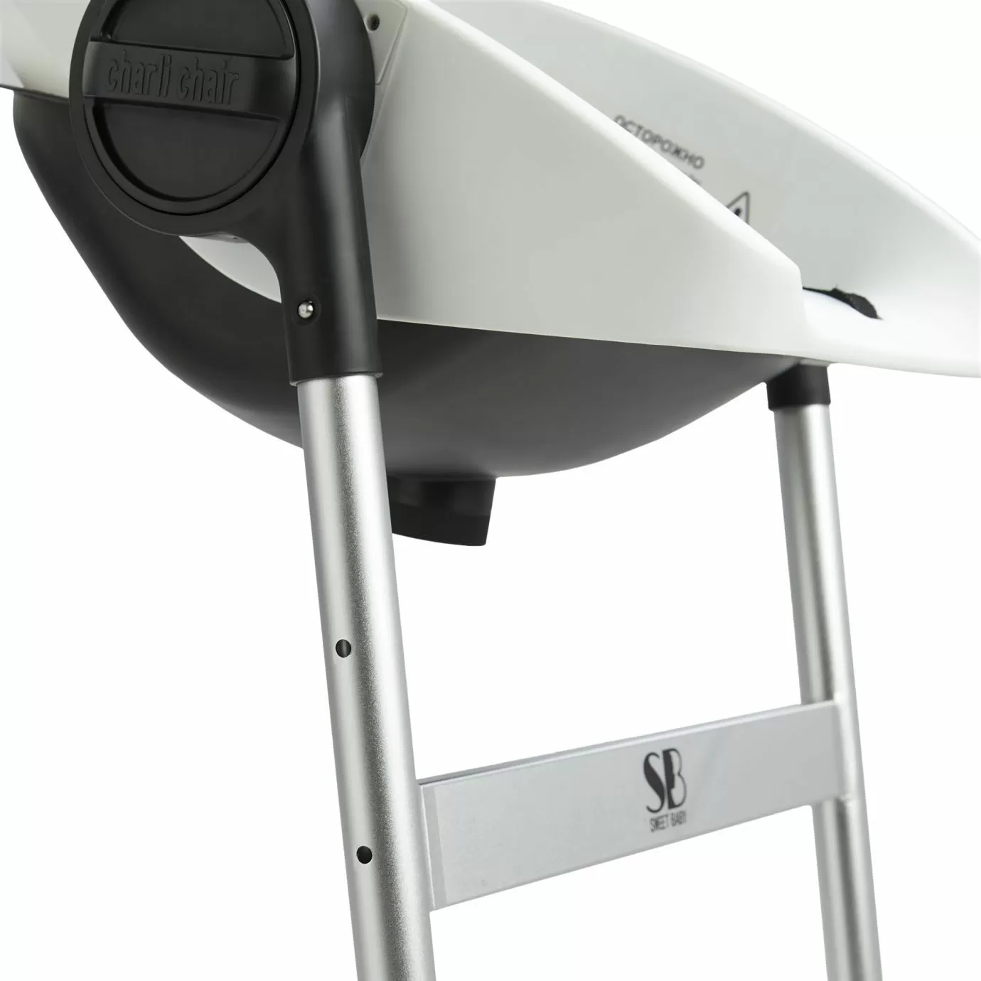 Ванночка - стульчик для купания 2в1 Charli Chair White