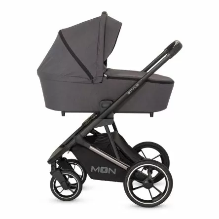 Коляска Moon Style Kombi 2 в 1 Black/Chrome-Anthrazit 2023