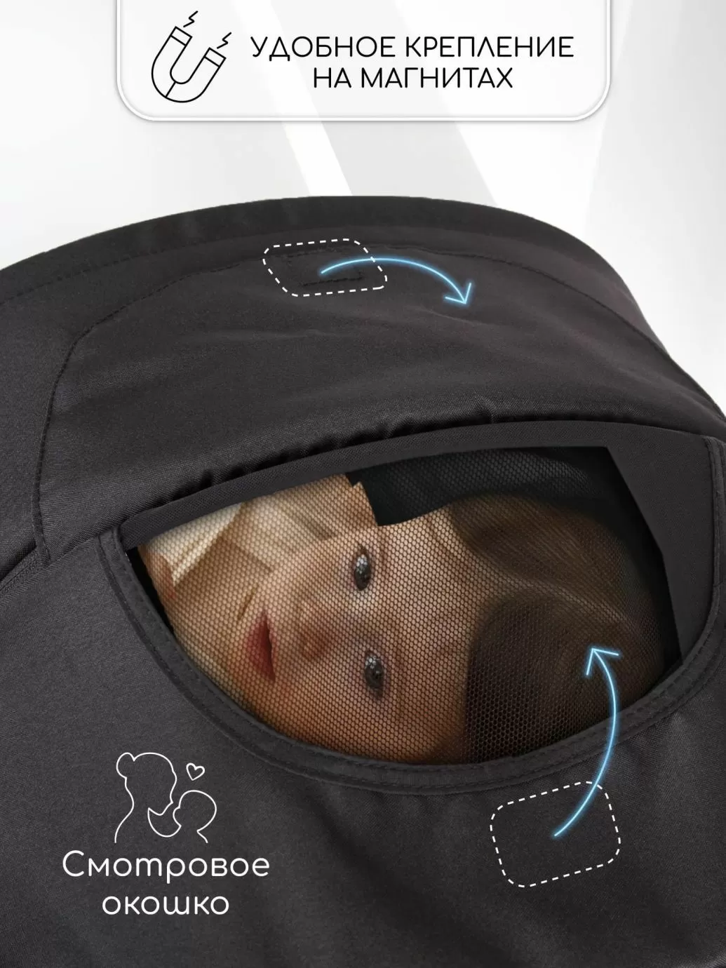 Прогулочная коляска с реверсивным блоком Somnium черная
