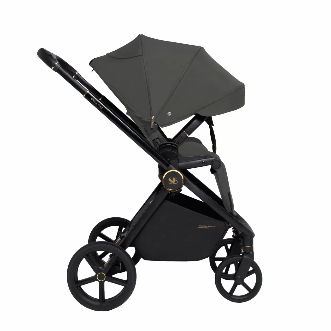 Коляска Sweet Baby Stella Plus Dark Grey