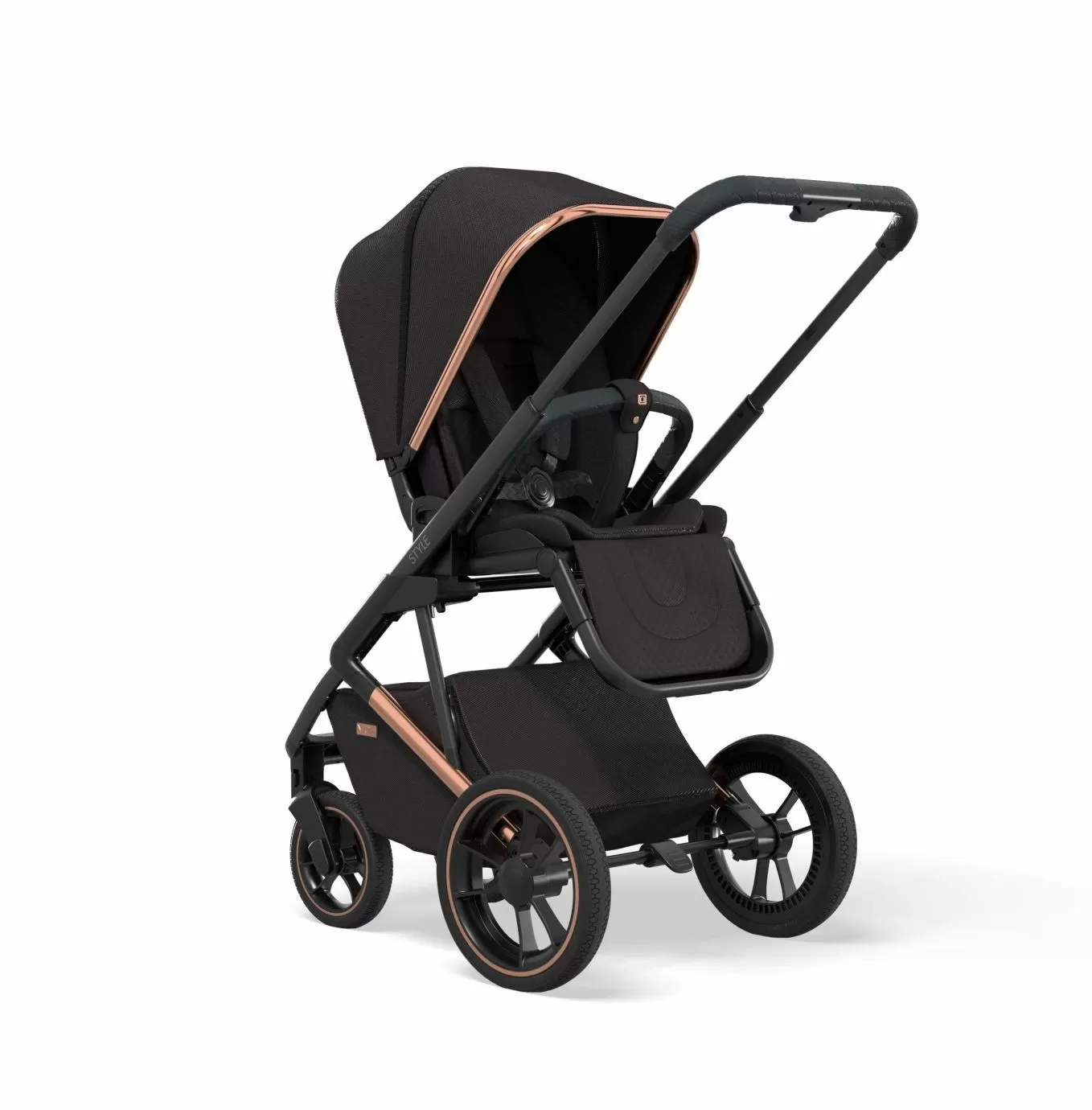 Коляска Moon Style Rosegold 2021