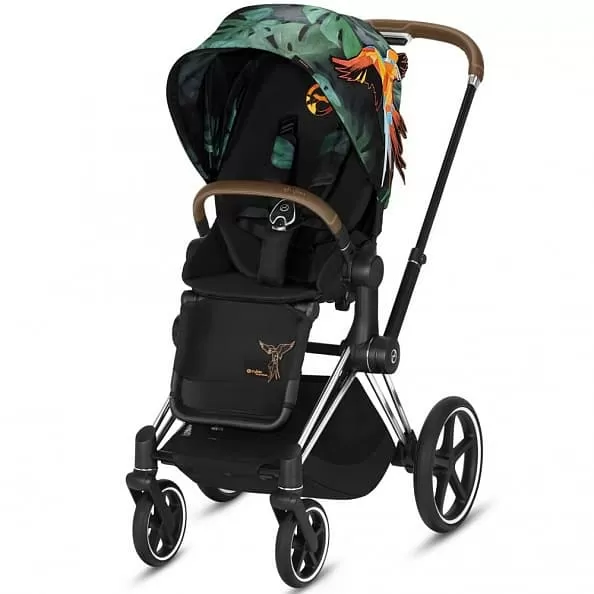 Прогулочная коляска Cybex Priam III FE Birds of Paradise
