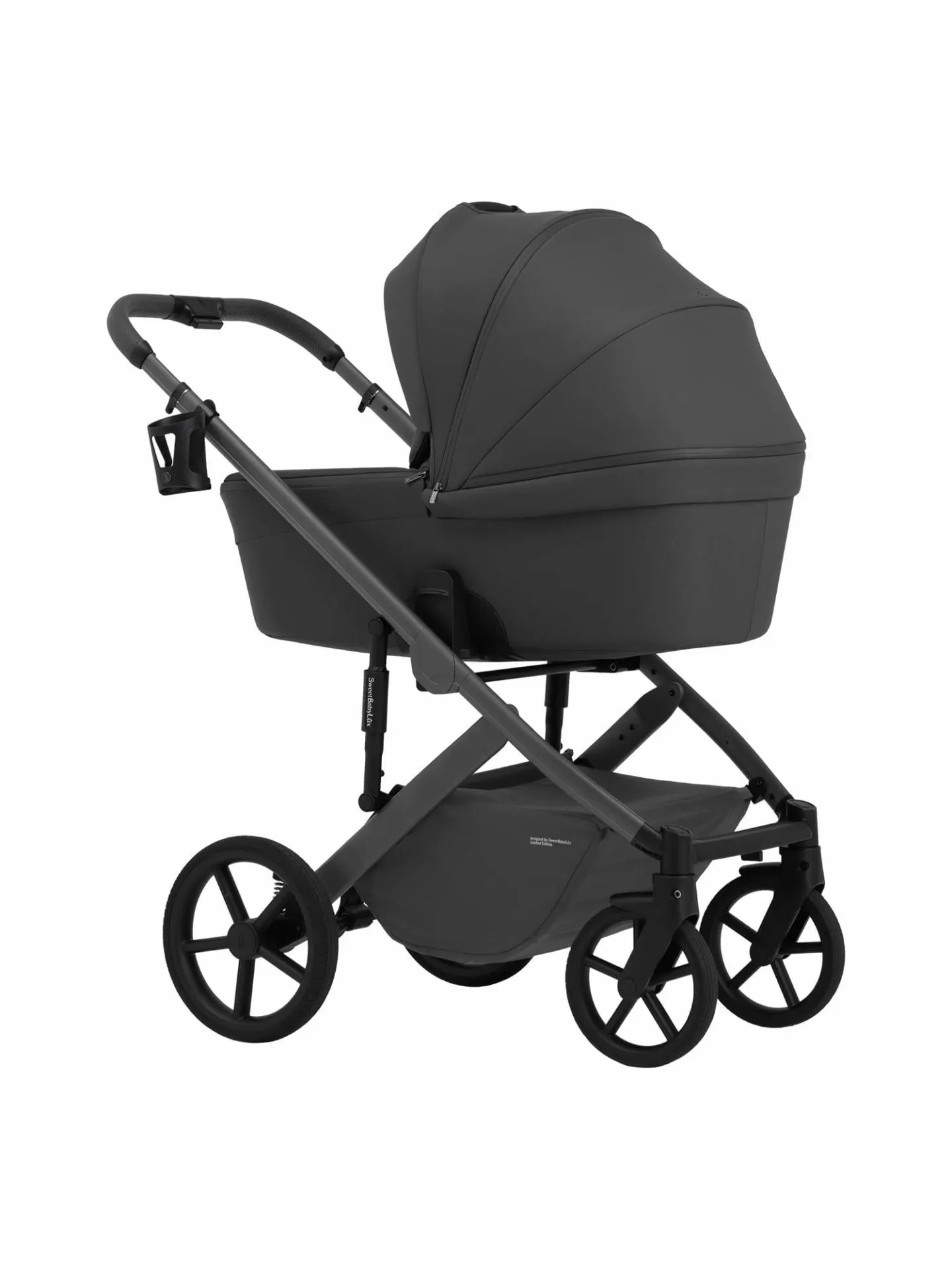 Коляска 2в1 SBL Dolce Dark Grey