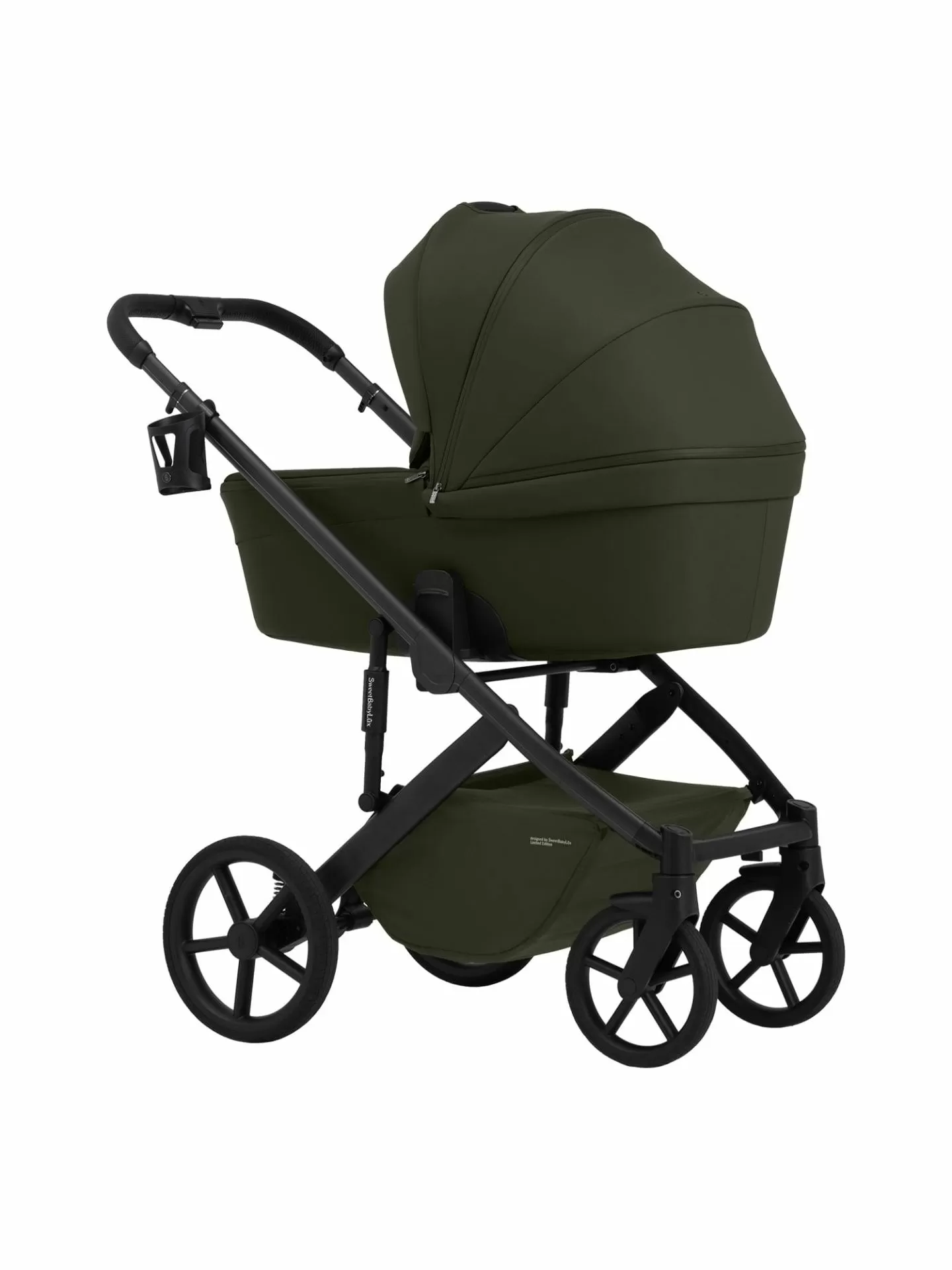 Коляска 2в1 SBL Dolce Dark Grey