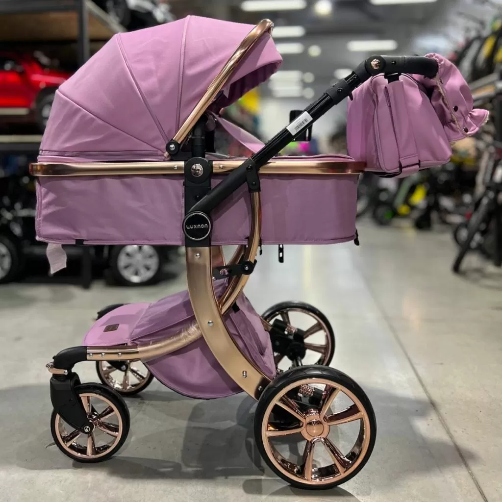 Luxmom 608 2в1 new розовая