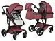 Коляска трансформер Aimile Adventurer бургунди
