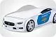 Кровать машина объемная (3d) EVO "МАЗЕРАТИ" полиция