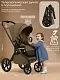 Коляска 2в1 SBL Orso Brown