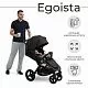 Прогулочная коляска Egoista Black (Air)