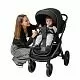 Коляска детская 2 в 1 Amarobaby Motus, черный