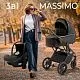 Коляска SBL Massimo Black