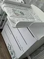 Комод Indigo Green Line 800/4 с пеленальным столиком листочки