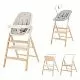 Стульчик для кормления Carrello Ergo, Linen Beige (Бежевый)