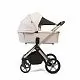 Коляска детская Peppy Monaco рама бежевая