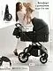 Коляска 3 в 1 Sweet Baby Verde Dark Grey