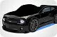 Кровать машина объемная (3d) EVO "Camaro" черная