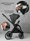 Коляска детская 2 в 1 Amarobaby Motus, серый