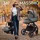 Коляска SBL Massimo Grey