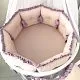 Комплект в кроватку дизайнерский с жемчугом