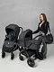 Коляска детская 2 в 1 Amarobaby Motus, серый