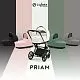 Cybex Priam IV Коляска 2 в 1, шасси IV Matt Black/Off White
