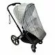 Универсальная черная москитная сетка на всю коляску