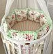 Комплект в кроватку дизайнерский "Прованс"