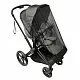 Универсальная черная москитная сетка на всю коляску