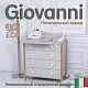 Пеленальный комод Giovanni Кашемир/Натуральный
