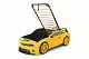 Кровать машина объемная (3d) EVO "Camaro" желтый