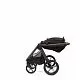 Коляска 2в1 Peppy Soho Black (рама шоколад)