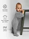 Комбинезон вязаный детский Pure Love Little, демисезонный, серый