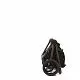 Коляска 2в1 Peppy Soho Black (рама шоколад)
