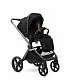Коляска 2в1 Peppy Monaco Thermo Black (рама серо-коричневая)
